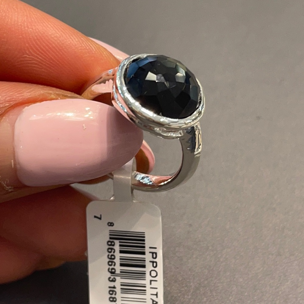 Ippolita silver Rock candy ring